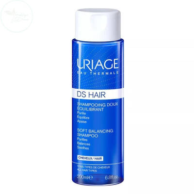 Uriage DS Hair Soft Balancing Shampoo 200ml - 1
