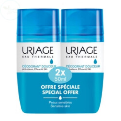 Uriage Power 3 Deodorant Roll on 2x50 ml - Uriage