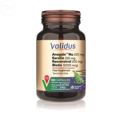 Validus Anagain Nu 100 mg 30 Kapsül - 1