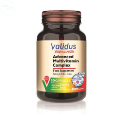 Validus Essential Power Advanced Multivitamin Complex 30 Kapsül - Validus