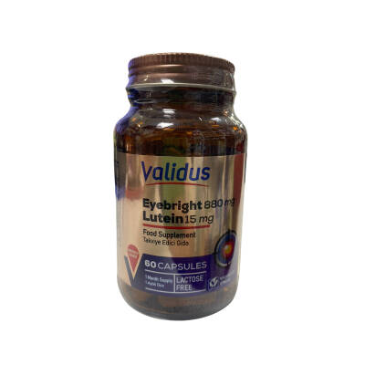Validus Eyebright Lutein 880 mg 60 Kapsül - 1