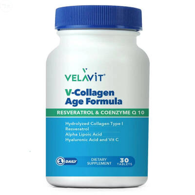Velavit V-Collagen Age Formula Takviye Edici Gıda 30 Tablet - 1