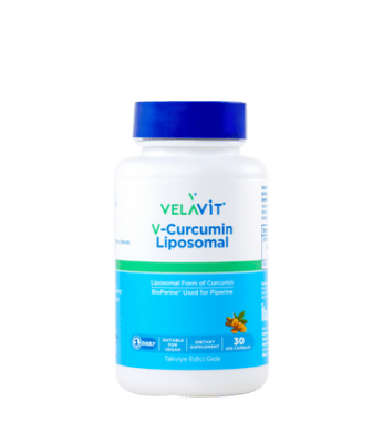 Velavit V - Curcumin Liposomal 30 Adet - 1