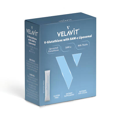 Velavit V-Glutathione with SAM-e Liposomal 30 Saşe - 1