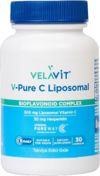 Velavit V-Pure C Liposomal Bioflavonoid Complex 30 Kapsül - Velavit