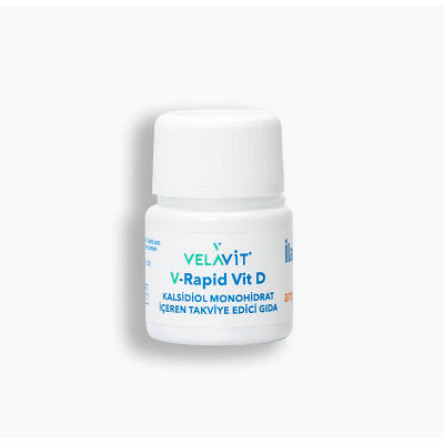 Velavit V-Rapid Vit D Takviye Edici Gıda 60 Tablet - 1