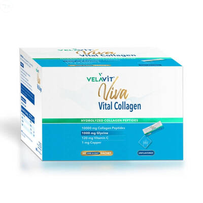 Velavit Viva Vital Collagen Toz Takviye Edici Gıda 30 Saşe - 1