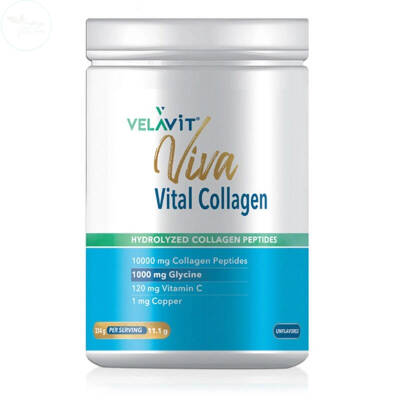 Velavit Viva Vital Collagen Toz Takviye Edici Gıda 334 gr - 1