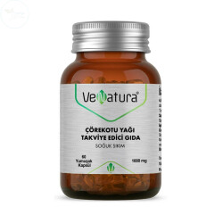 VeNatura Çörek Otu Yağı Takviye Edici Gıda 60 Yumuşak Kapsül - VeNatura 