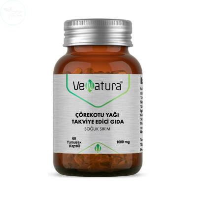 VeNatura Çörek Otu Yağı Takviye Edici Gıda 60 Yumuşak Kapsül - 1