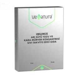 VeNatura Imumix Arı Sütü Tozu ve Kara Mürver Konsantresi 10x15 ml - VeNatura 