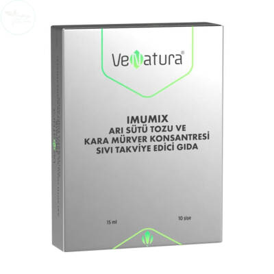 VeNatura Imumix Arı Sütü Tozu ve Kara Mürver Konsantresi 10x15 ml - 1