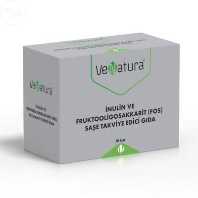 VeNatura İnulin ve Fruktooligosakkarit (FOS) Saşe Takviye Edici Gıda 30 Saşe - 1