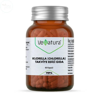 VeNatura Klorella Chlorella Takviye Edici Gıda 60 Kapsül - 1