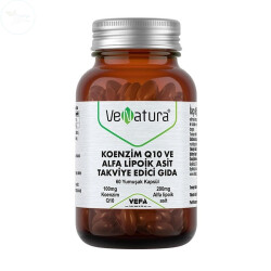 VeNatura Koenzim Q10 ve Alfa Lipoik Asit 60 Yumuşak Kapsül - VeNatura 
