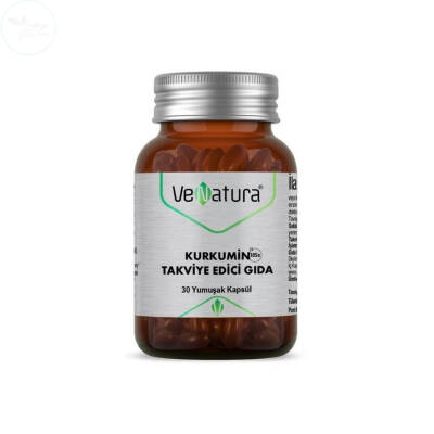 VeNatura Kurkumin 30 Yumuşak Kapsül - 1