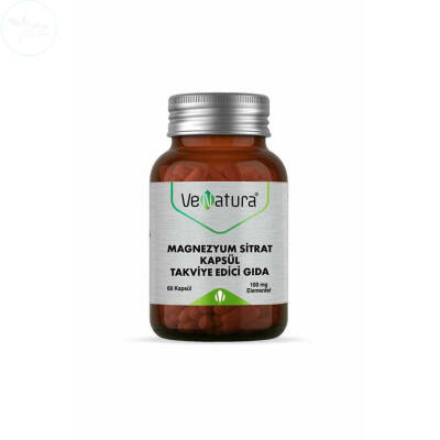 VeNatura Magnezyum Sitrat 60 Kapsül - 1
