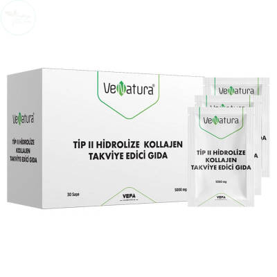 VeNatura Tip II Hidrolize Kollajeni Takviye Edici Gıda 30 Saşe - 1