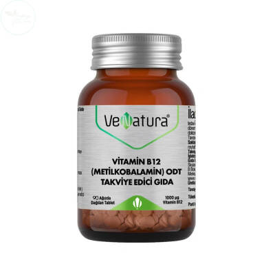 VeNatura Vitamin B12 Odt Takviye Edici Gıda 90 Tablet - 1