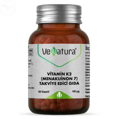 VeNatura Vitamin K2 Menakuinon 60 Kapsül - 1
