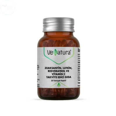 VeNatura Zeaksantin Lutein Resveratrol Ve Vitamin C 30 Kapsül - 1