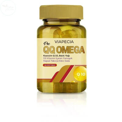 Viapecia Pro-Qq Omega Koenzim Q10 Balık Yağı 60 Softgel - 1