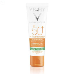 Vichy Capital Soleil SPF 50+ Matlaştırıcı Yüz Güneş Kremi 50 ml - Vichy