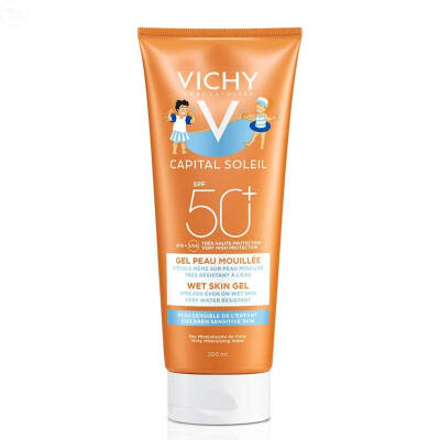 Vichy Capital Soleil SPF 50 Yüz ve Vücut Sütü 200 ml - Çocuk - 1