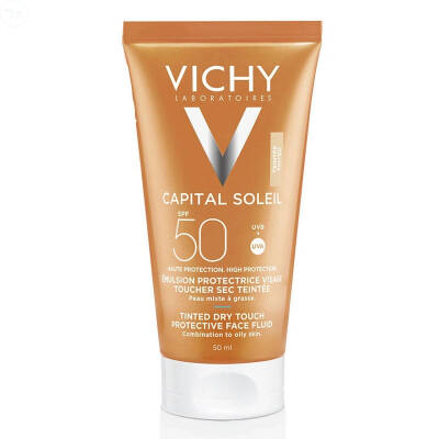 Vichy Capital Soleil SPF50 Güneş Koruyucu BB Emülsiyon 50 ml - Renkli - 1