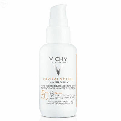 Vichy Capital Soleil UV Yaşlanma Karşıtı Güneş Kremi SPF 50 40 ml - Renkli - 1