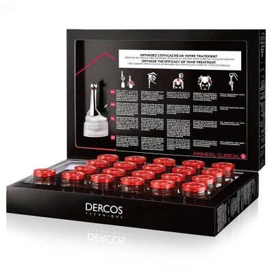 Vichy Dercos Aminexil Clinical 5 21x6ml - Erkekler için Saç Dökülmesine Karşı Serum - 2