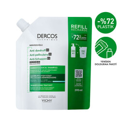 Vichy Dercos Anti Dandruff Kepek Karşıtı Şampuan 390 ml - Normal ve Yağlı Saçlar - Refill - Vichy