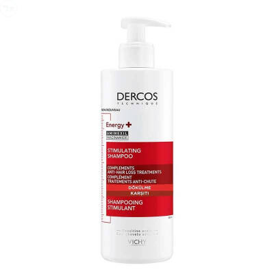 Vichy Dercos Energising Saç Dökülmesine Karşı Şampuan 400 ml - 1