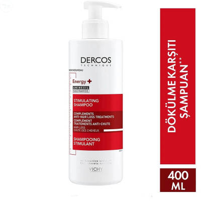 Vichy Dercos Energising Saç Dökülmesine Karşı Şampuan 400 ml - 2