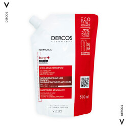 Vichy Dercos Energising Saç Dökülmesine Karşı Şampuan 500 ml ( Yeniden Dolum Paketi ) Refill - 2