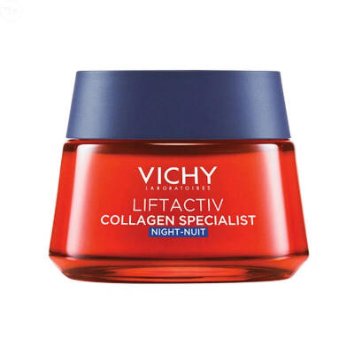 Vichy Liftactiv Collagen Specialist Yaşlanma Karşıtı Gece Bakım Kremi 50 ml - 1