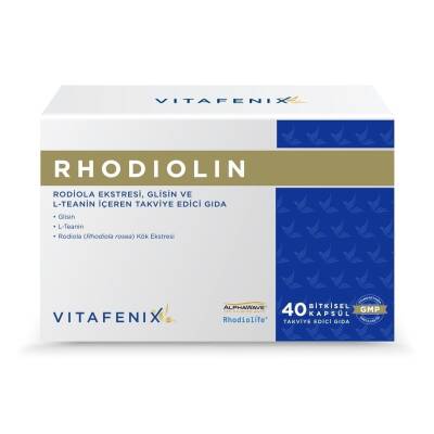 Vitafenix Rhodiolin Rodiola Kök Ekstresi 40 Kapsül - 1