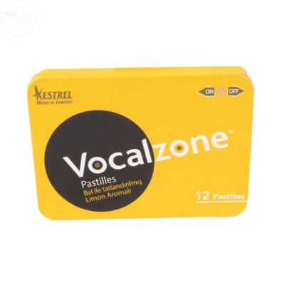 Vocalzone Bal Limon Pastil 12 Adet - 1