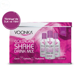 Voonka Beauty Collagen Shake Drink Mix 15 Saşe - Beyaz Üzüm - VOONKA