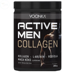Voonka Collagen Active Men Toz Yeşil Elma 250 gr - VOONKA