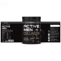 Voonka Collagen Active Men Toz Yeşil Elma 250 gr - 2