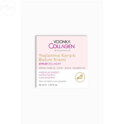 Voonka Collagen Yaşlanma Karşıtı Bakım Kremi 50 ml - 1