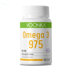 Voonka Omega 3 975 Takviye Edici Gıda 52 Yumuşak Kapsül - VOONKA