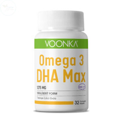 Voonka Omega 3 DHA Max Takviye Edici Gıda 32 Yumuşak Kapsül - VOONKA