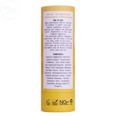 We Love The Planet Natural Sunscreen SPF 30 Stick 50 gr - 2