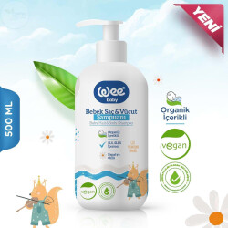 Wee Baby Bebek Saç ve Vücut Şampuanı 500 ml - 2