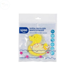 Wee Baby Doğal Selülozik Banyo Süngeri - 3