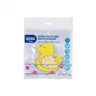 Wee Baby Doğal Selülozik Banyo Süngeri - 3