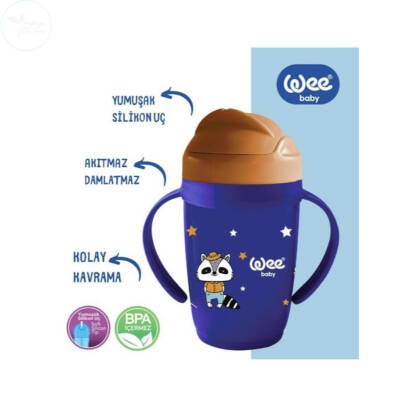 Wee Baby Friends Kulplu Pipetli Bardak - 1