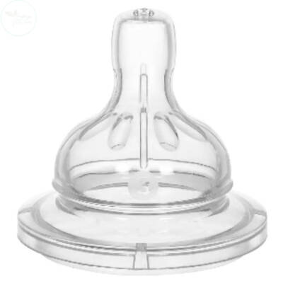 Wee Baby Geniş Ağızlı Biberon Emziği Yoğun Akış No:3 - 1